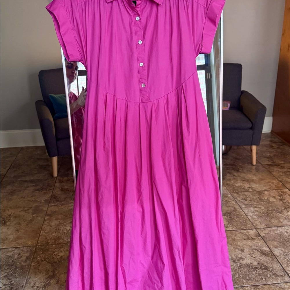 Entro Fuchsia Maxi Dress